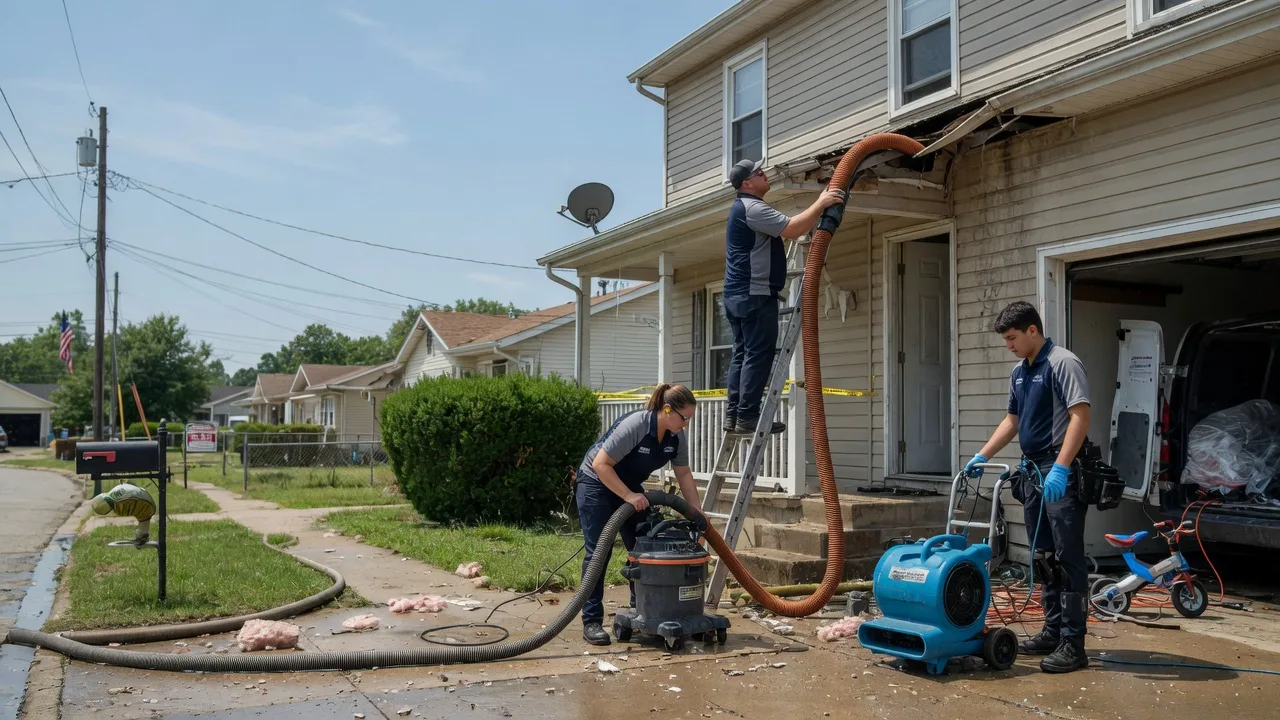 Water Damage Restoration in Gibson City, IL near me